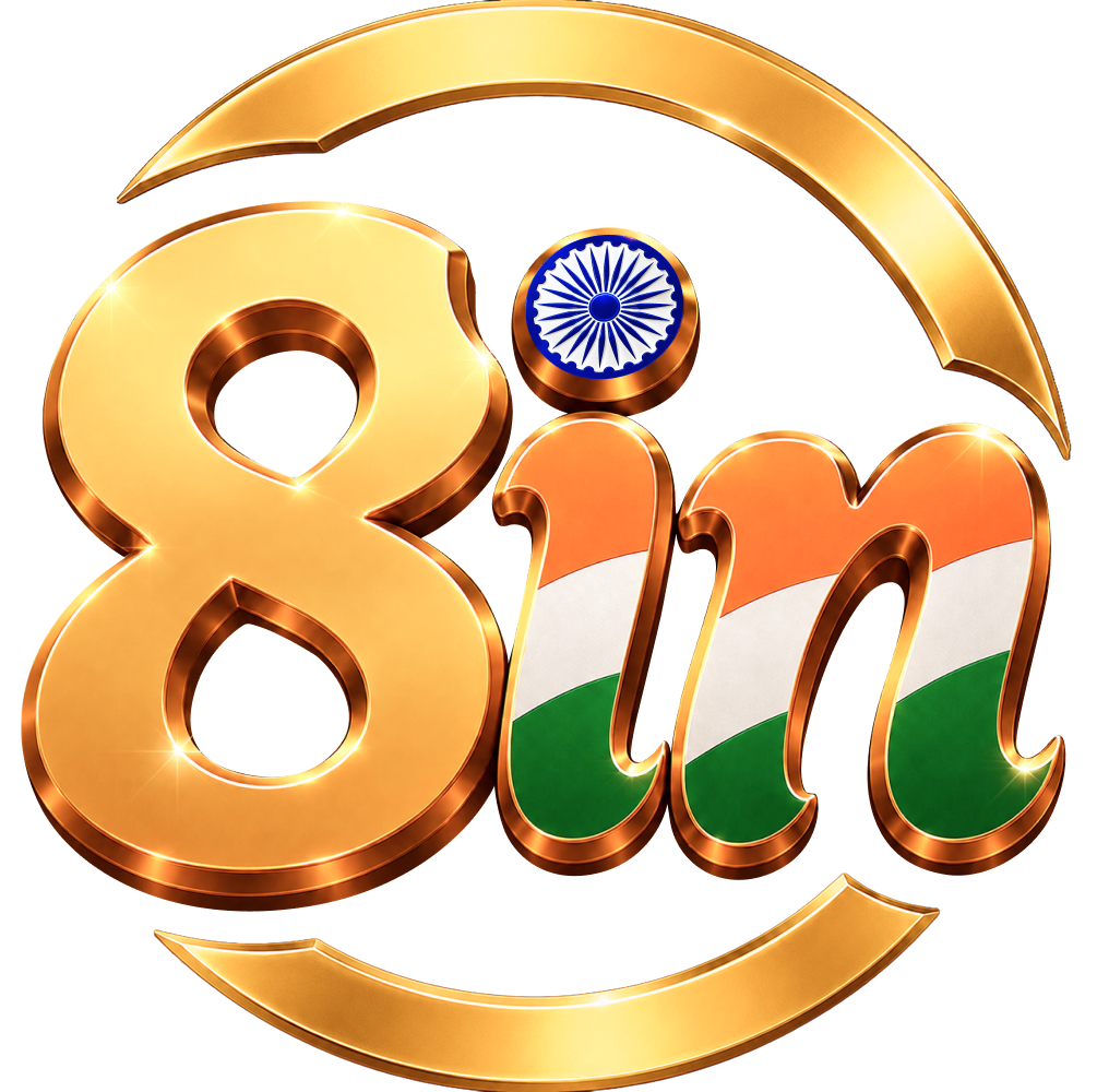 8IN India gaming app logo